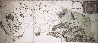 Map of the Borders of European Russia with Turkey, from the Mouths of the Danube to the Caucasus by Unbekannt Unbekannt